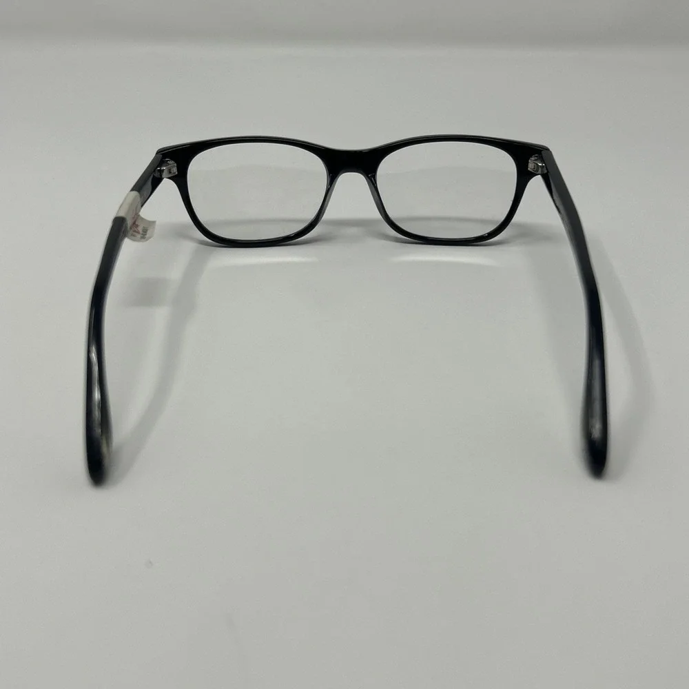 NWT Norman Childs EVA Eyeglass 48-16-135 Unisex Kid Black Frames
